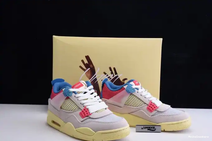 MaikeSneakers Ice Union Air Jordan Guava 4 DC9533-800 Retro 0425